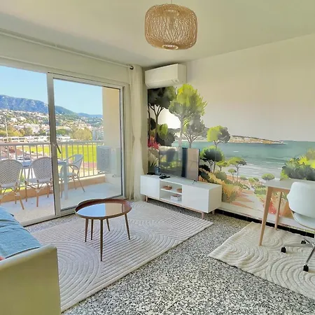 Sea View Pool Air Conditioning 300m Rated 3 Stars Appartement Le Lavandou